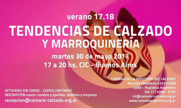 Tendencia de calzado y marroquinería
