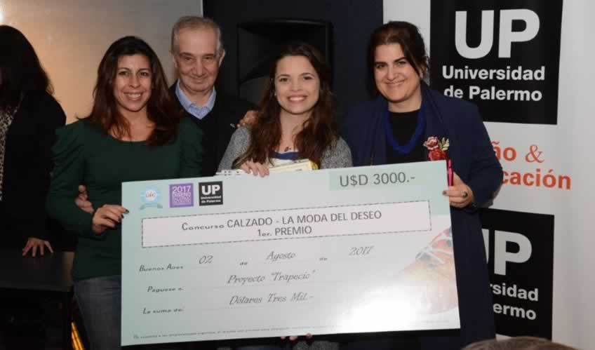 Entrega de Premios del CONCURSO DE DISEÑO DE CALZADO, en el marco del XII Encuentro Latinoamericano de Diseño de la Universidad de  Palermo (UP)