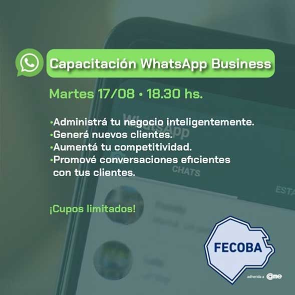 Capacitación WhatsApp Business