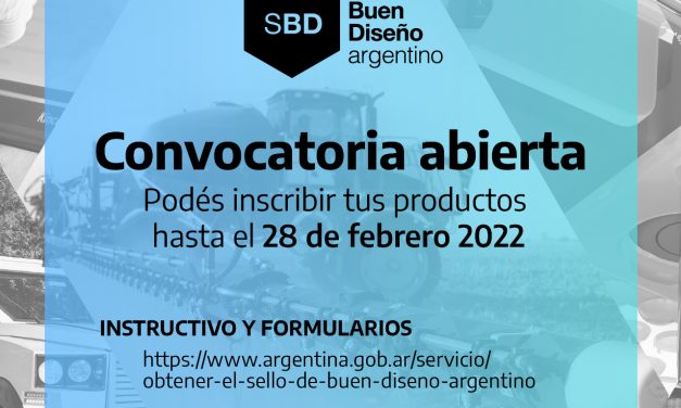 Sello del Buen Diseño argentino | Convocatoria abierta