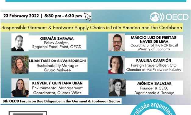 Cadenas de suministro responsable en el sector textil y del calzado en la región de ALC